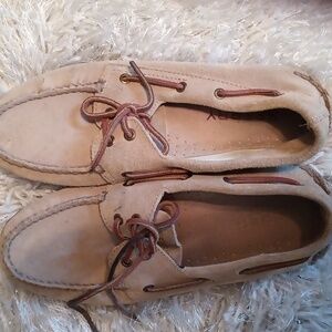 Sperry's brown suede 10.5